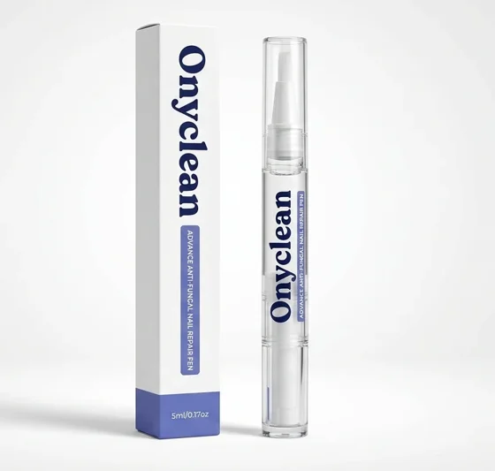 OnyClean anti-fungal nail repair pen with its box, 5 ml brush-on pen